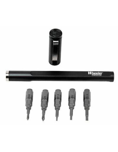 Destornillador de precisión mas 17  puntas de Wheeler