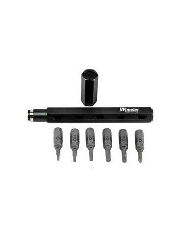 Destornillador precisiónl mas 13 puntas de Wheeler