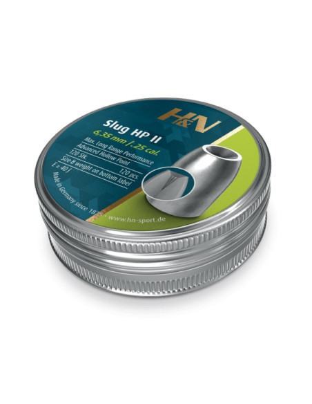 H&N SLUG HPII .250 / 6,36 MM 30 GRAIN (120 und)