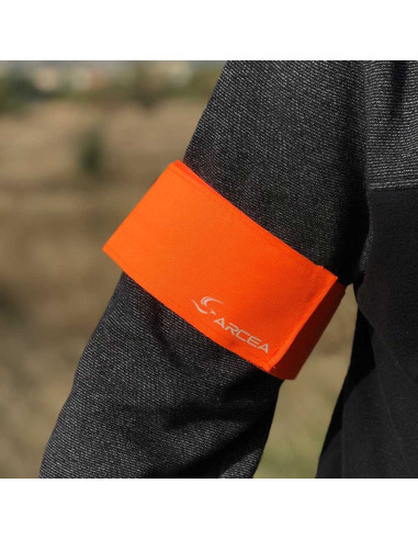 Cinta naranja para brazo 55x7 cm