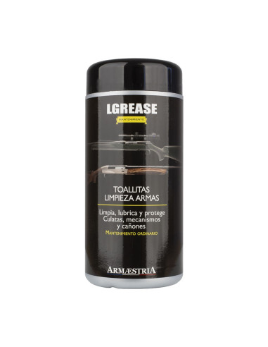LGREASE. Toallitas limpiadoras