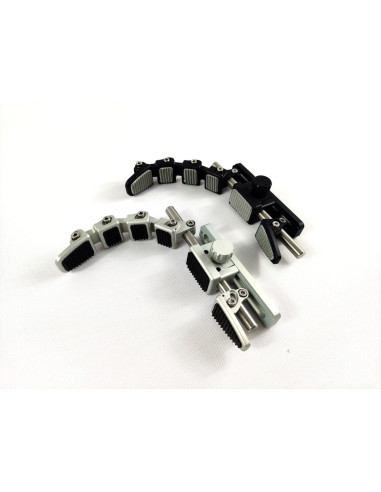 Cantonera con garfio negra 3 ext.