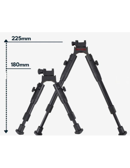 Vector Optics Rokstad Bípode Aluminio 180mm