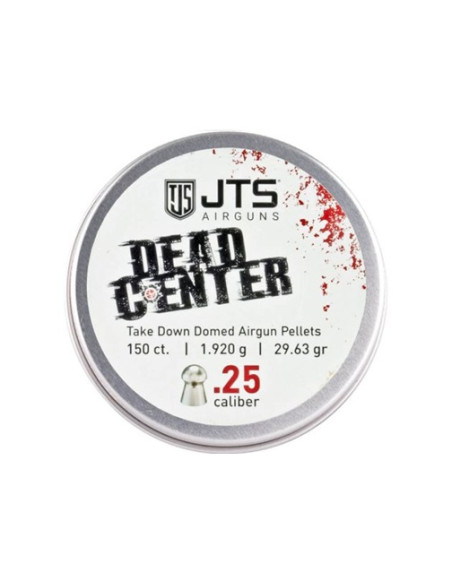 BALINES JTS Dead Center Precision Domed 6.35 mm 1.920g/29.63 grain