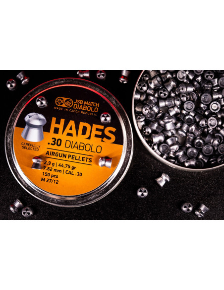 JSB Hades 7.62mm  .30  2.9 g / 44.75 grs