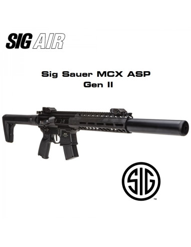 Sig Sauer MCX - GEN2 ASP Black Co2 -...