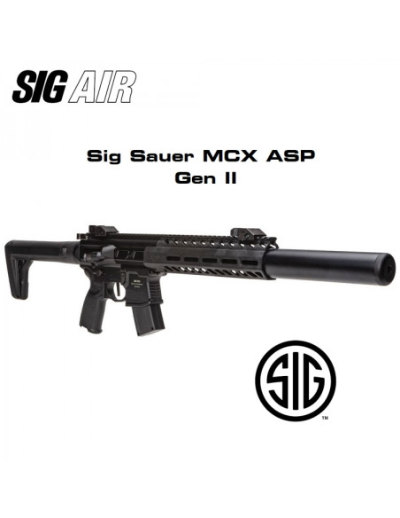 Sig Sauer MCX - GEN2 ASP Black Co2 - 4,5 Balines