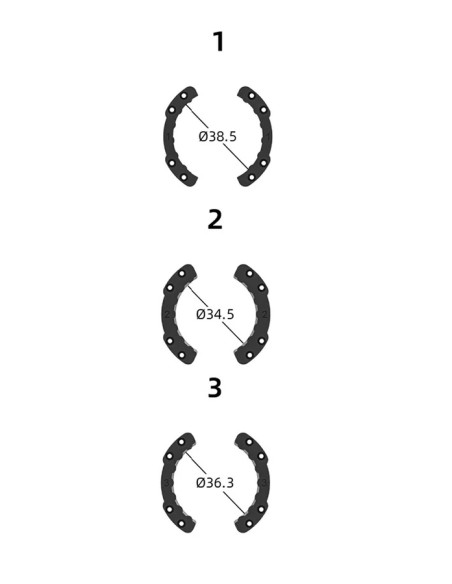 Rueda de paralaje  Vector Optics  para miras  Tauron