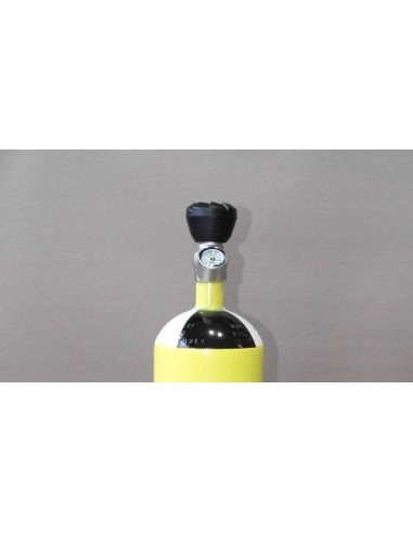 Válvula con manómetro de presión...