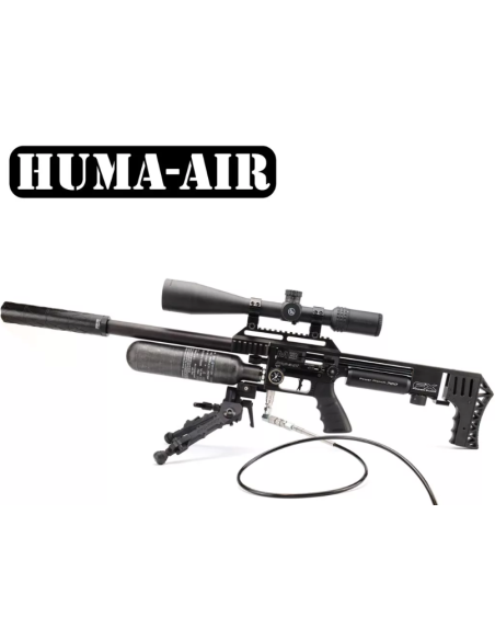 Adaptador Foster 90° Huma-Air para FX Impact | Acero Inoxidable 300 Bar