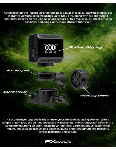 FX Pocket Chronograph D1 | Cronógrafo...
