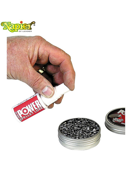 Lubricante para balines Napier Power Pellet Lube Spray 25 ml | Mayor regularidad y protección