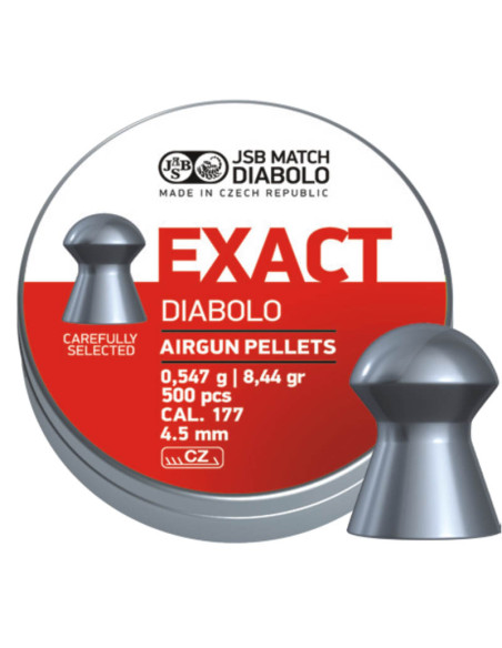 Balines JSB Exact 4,53 mm 0,547 g – 500 unidades