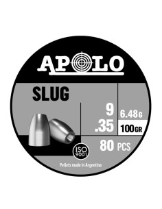 Slugs Apolo 9 mm 100 gr...