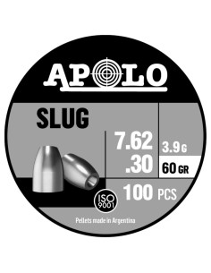 Slugs Apolo 7,62 mm (.30) –...