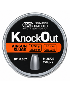 JSB KnockOut Slugs .217 5,5...