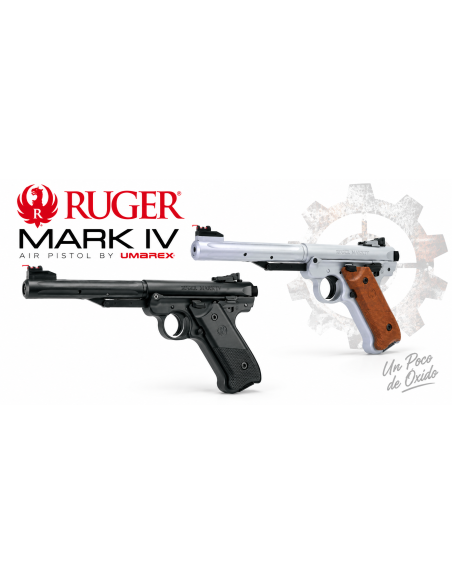 RUGER Mark IV by Umarex – Pistola de Aire Comprimido 4,5 mm