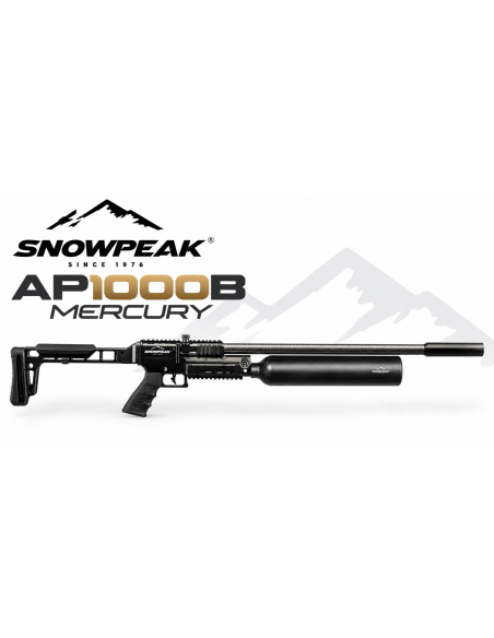 SNOWPEAK AP1000 B MERCURY botella aluminio