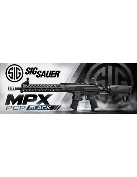 SIG Sauer MPX PCC PCP 5,5 mm (.22) – Semiautomática Regulada