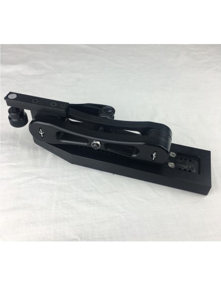 Hamster-seta ajustable corto negro