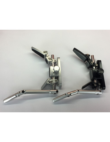 Cantonera con garfio aluminio 1 est.