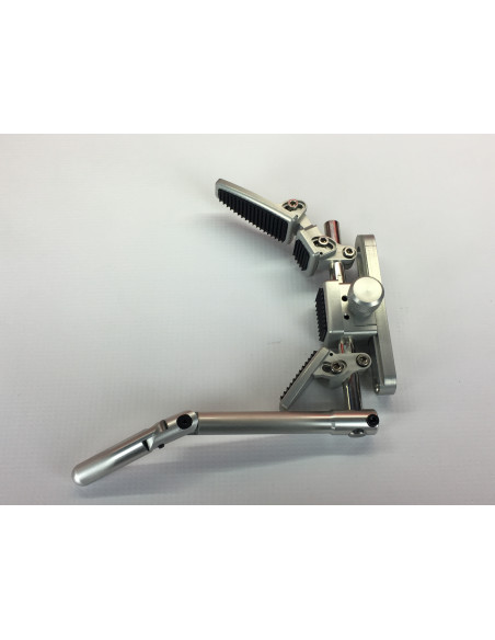 Cantonera con garfio aluminio 1 est.