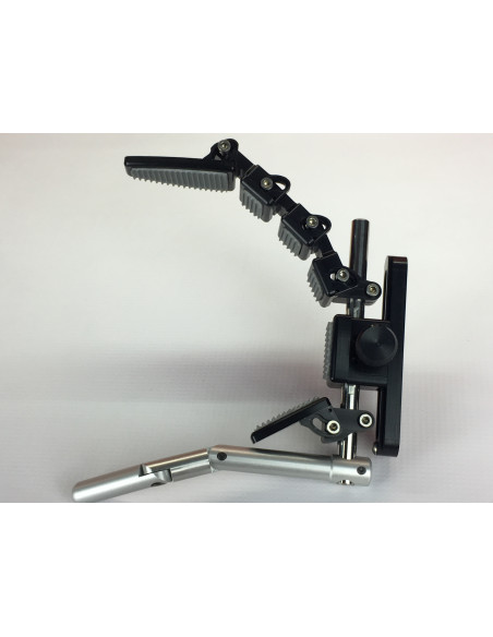 Cantonera con garfio negra 3 ext.