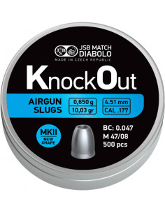 JSB Knockout Slugs 4.5 MKII...