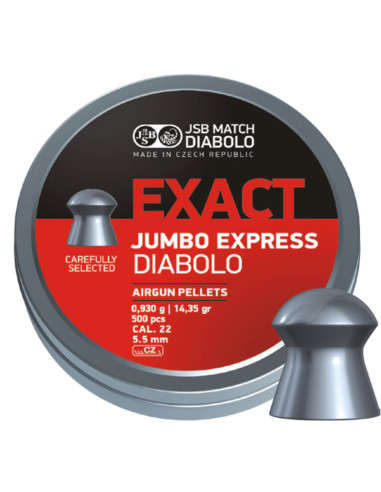 JSB Exact Jumbo Express 5.5 mm 500und.
