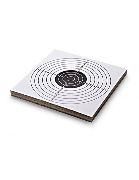 PAQ.100 DIANAS CLÁSICAS PLINKSHOT 17X17CM